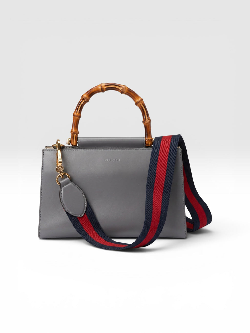 Gucci Nymphaea Bamboo Top Handle Bag