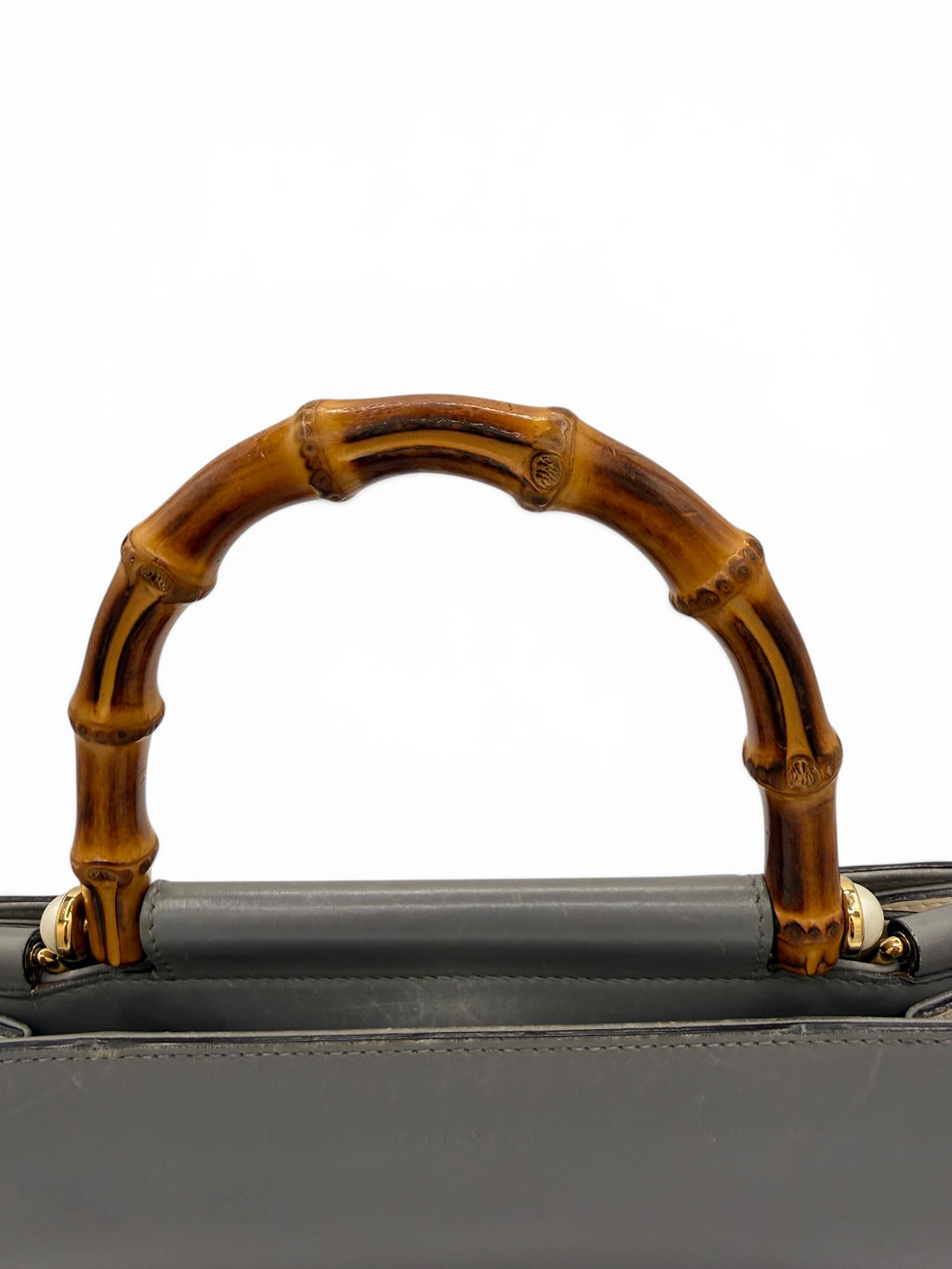 Gucci Nymphaea Bamboo Top Handle Bag