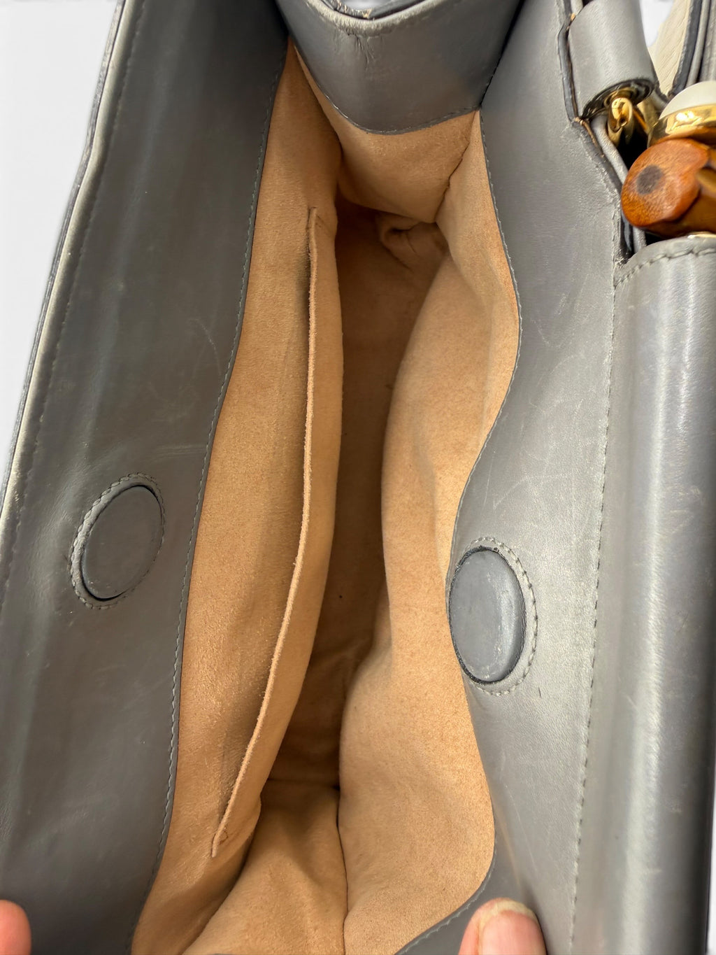 Gucci Nymphaea Bamboo Top Handle Bag