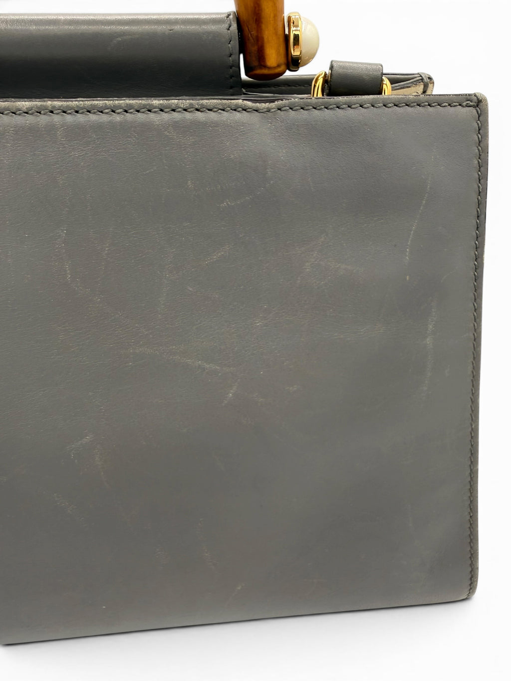 Gucci Nymphaea Bamboo Top Handle Bag
