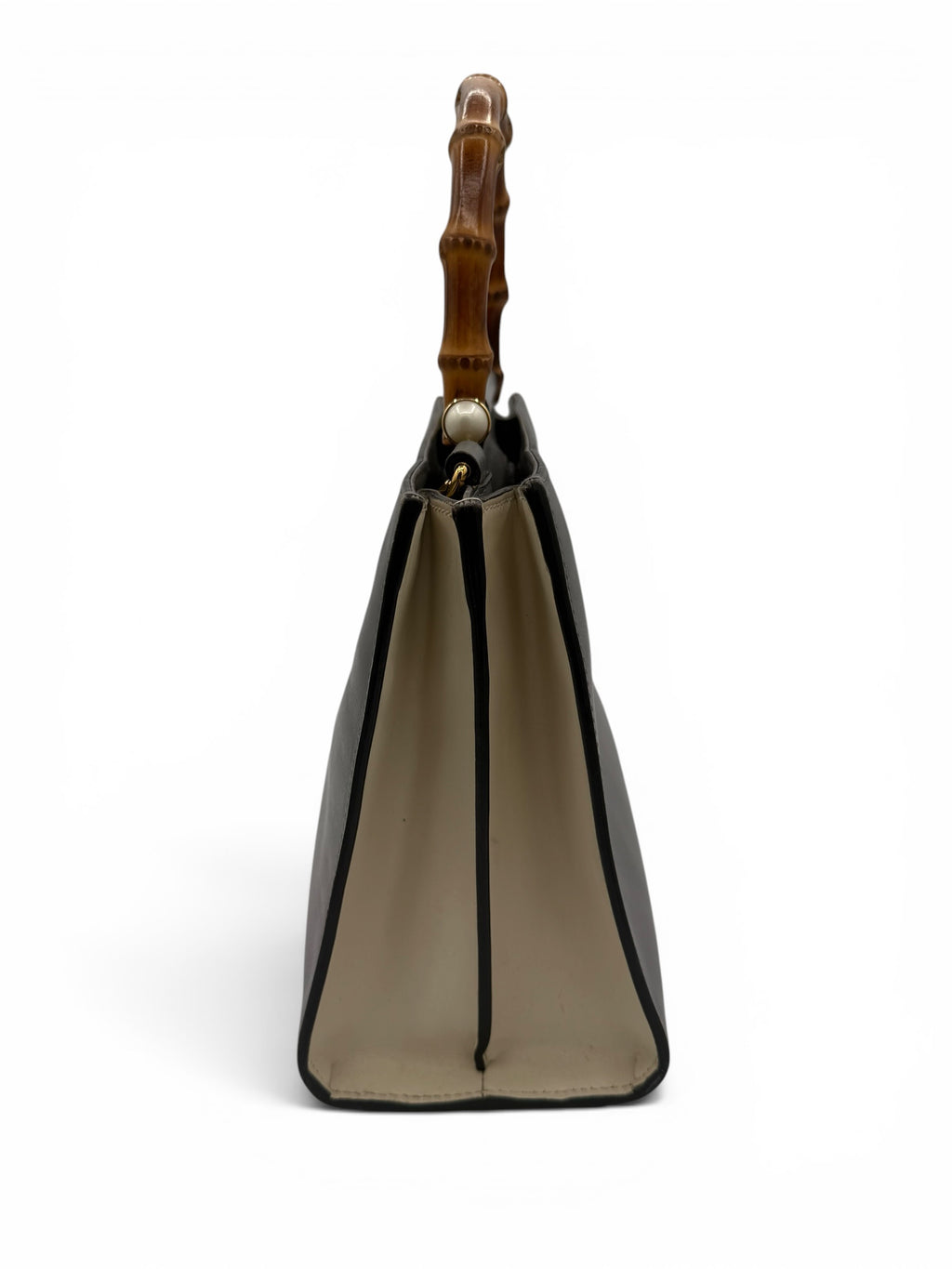 Gucci Nymphaea Bamboo Top Handle Bag