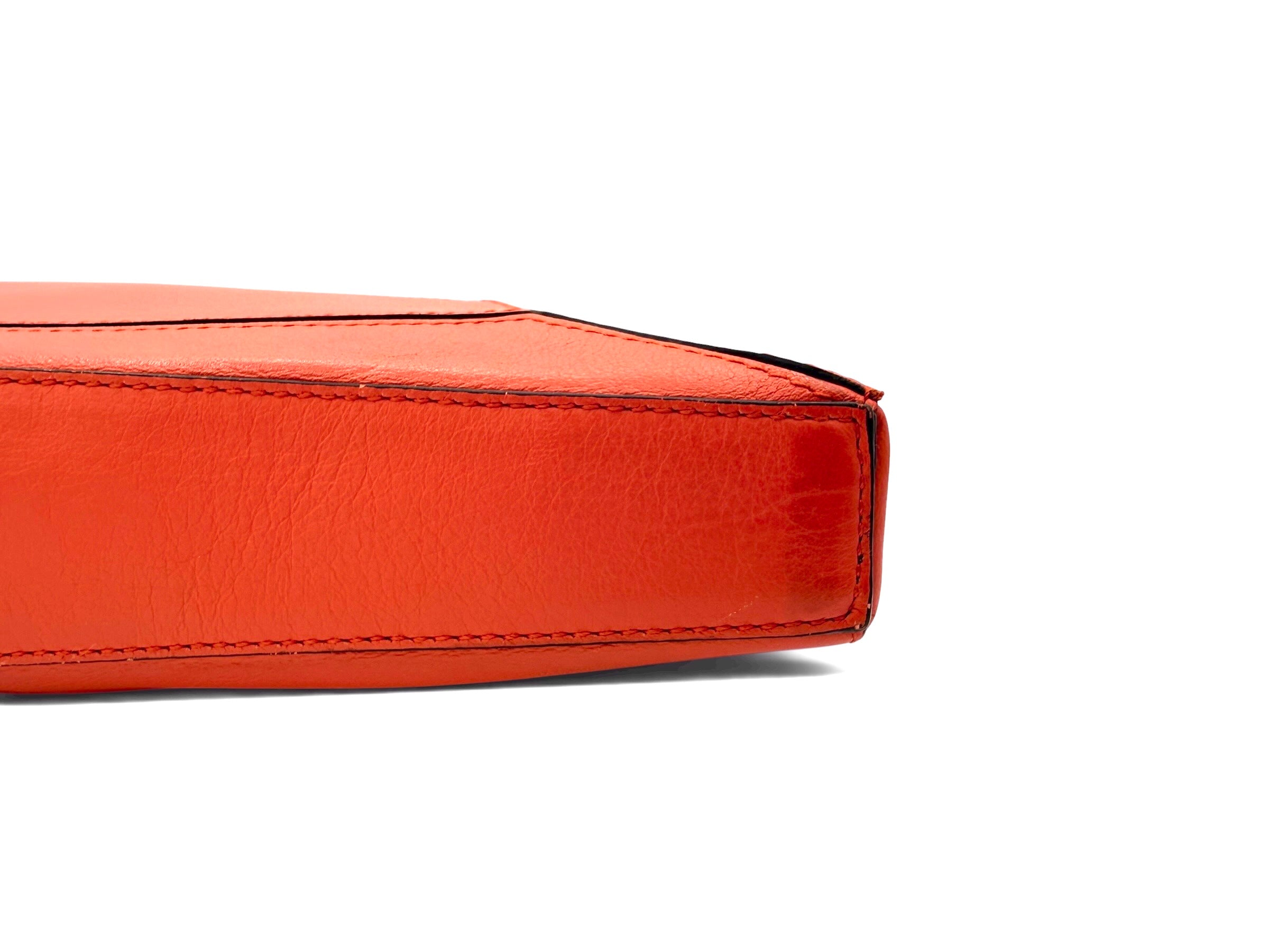 Loewe Puzzle Leather Handbag Orange