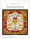 Hermès Étriers 90 Silk Scarf | Red Black Gold Equestrian Print | 34 x 34 in
