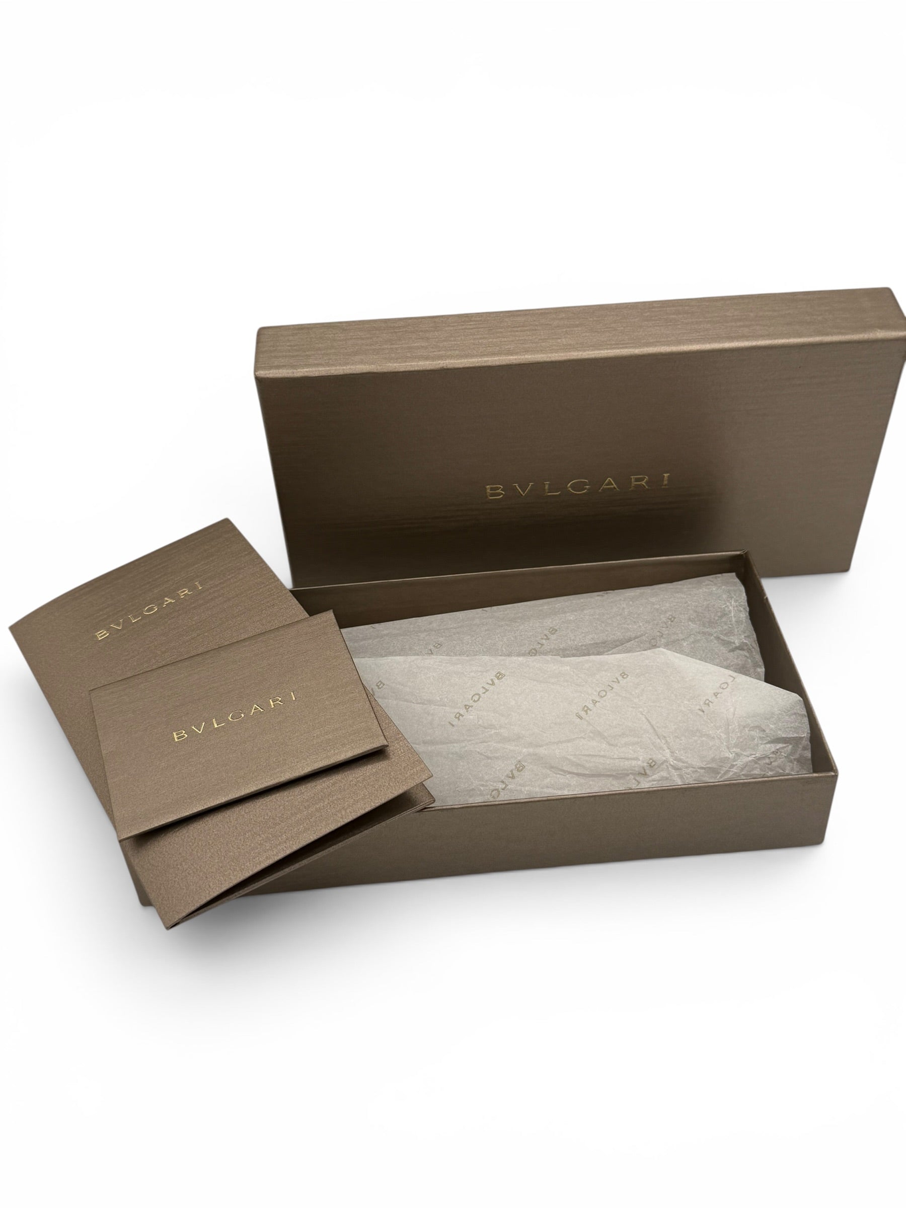 Bvlgari Serpenti Forever Turqoiuse Leather Zip Wallet on Chain, Box, NFC Card & Papers