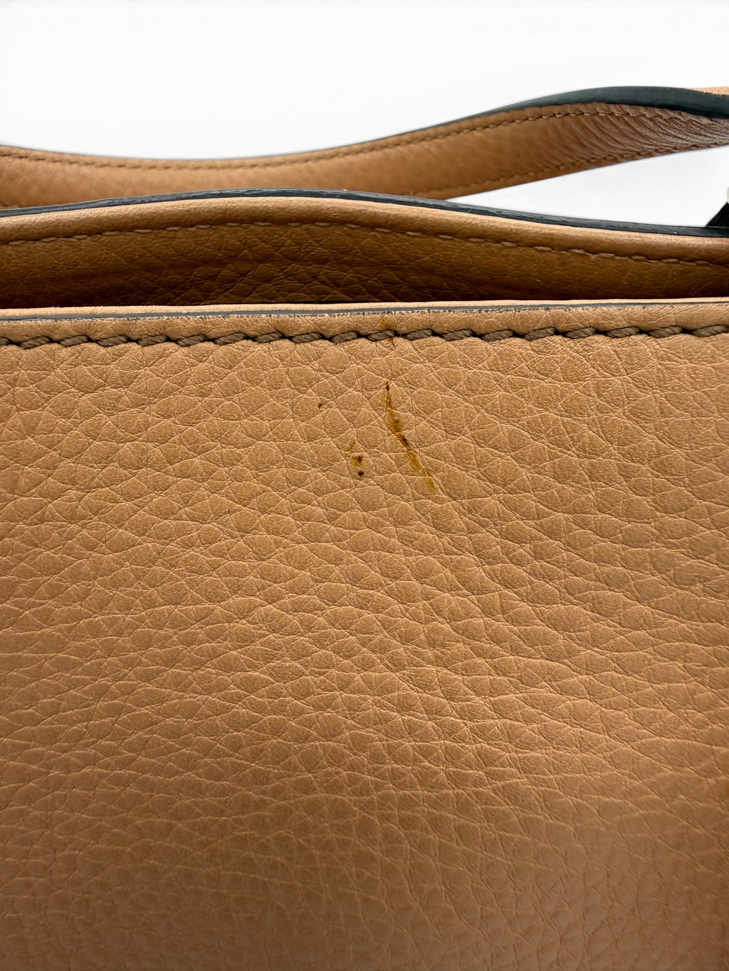 Gucci Soho Brown Leather Medium Top Handle Tote Bag