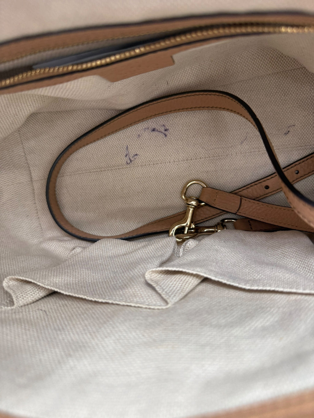 Gucci Soho Brown Leather Medium Top Handle Tote Bag