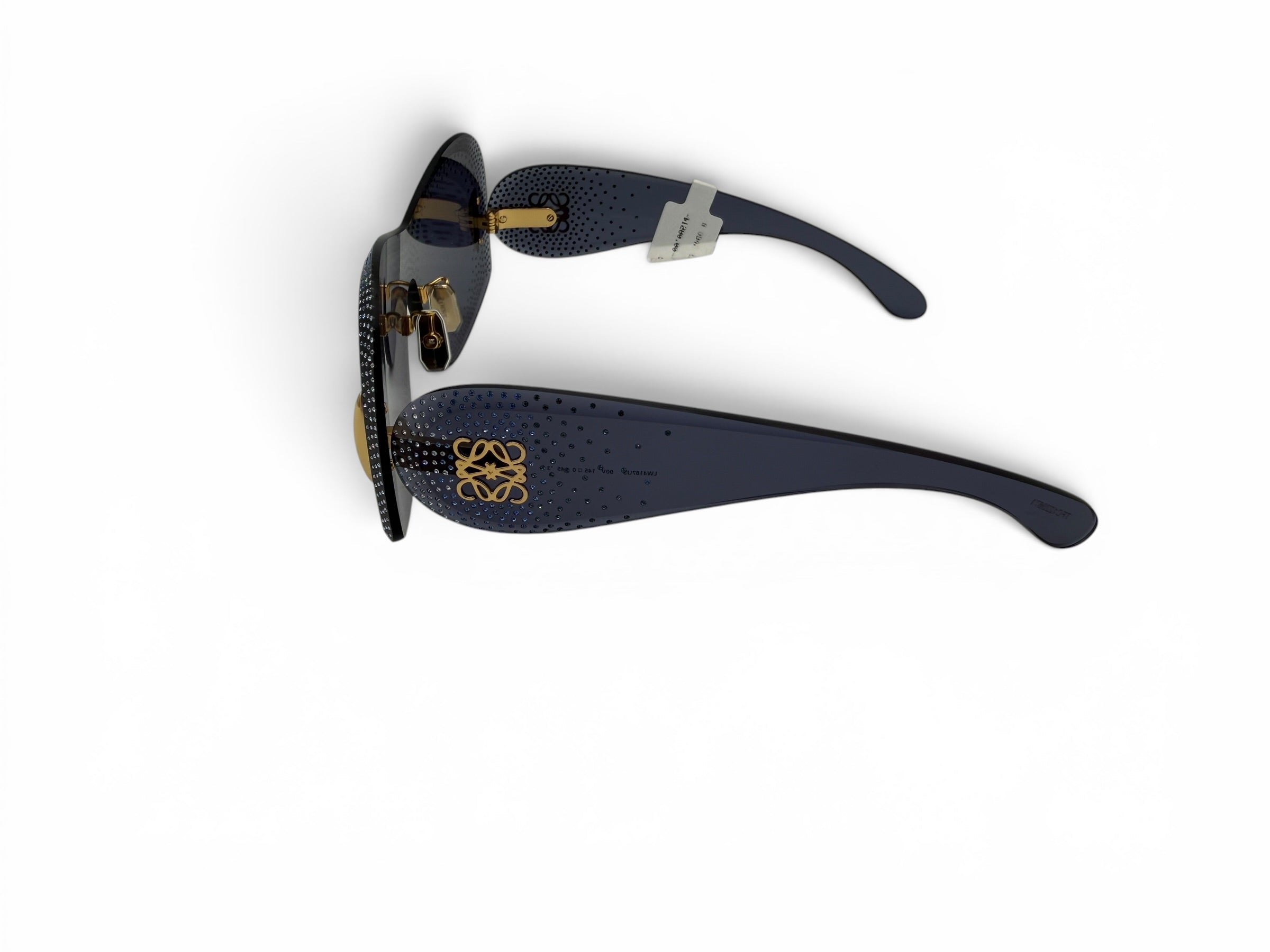 Loewe Starry Night Mask Sunglasses Blue Crystals