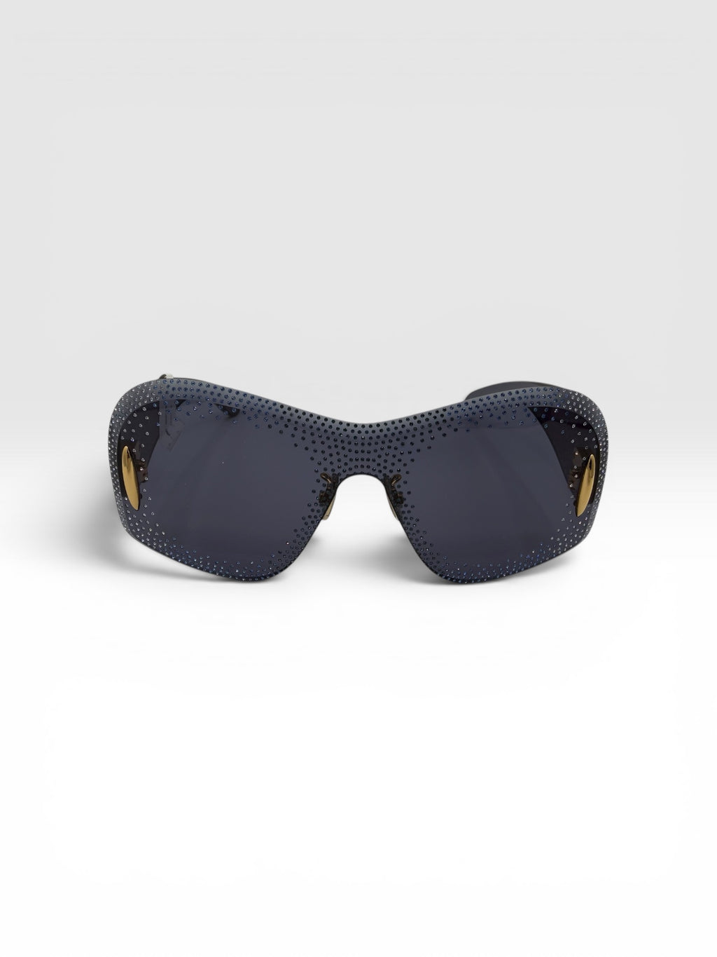 Loewe Starry Night Mask Sunglasses Blue Crystals