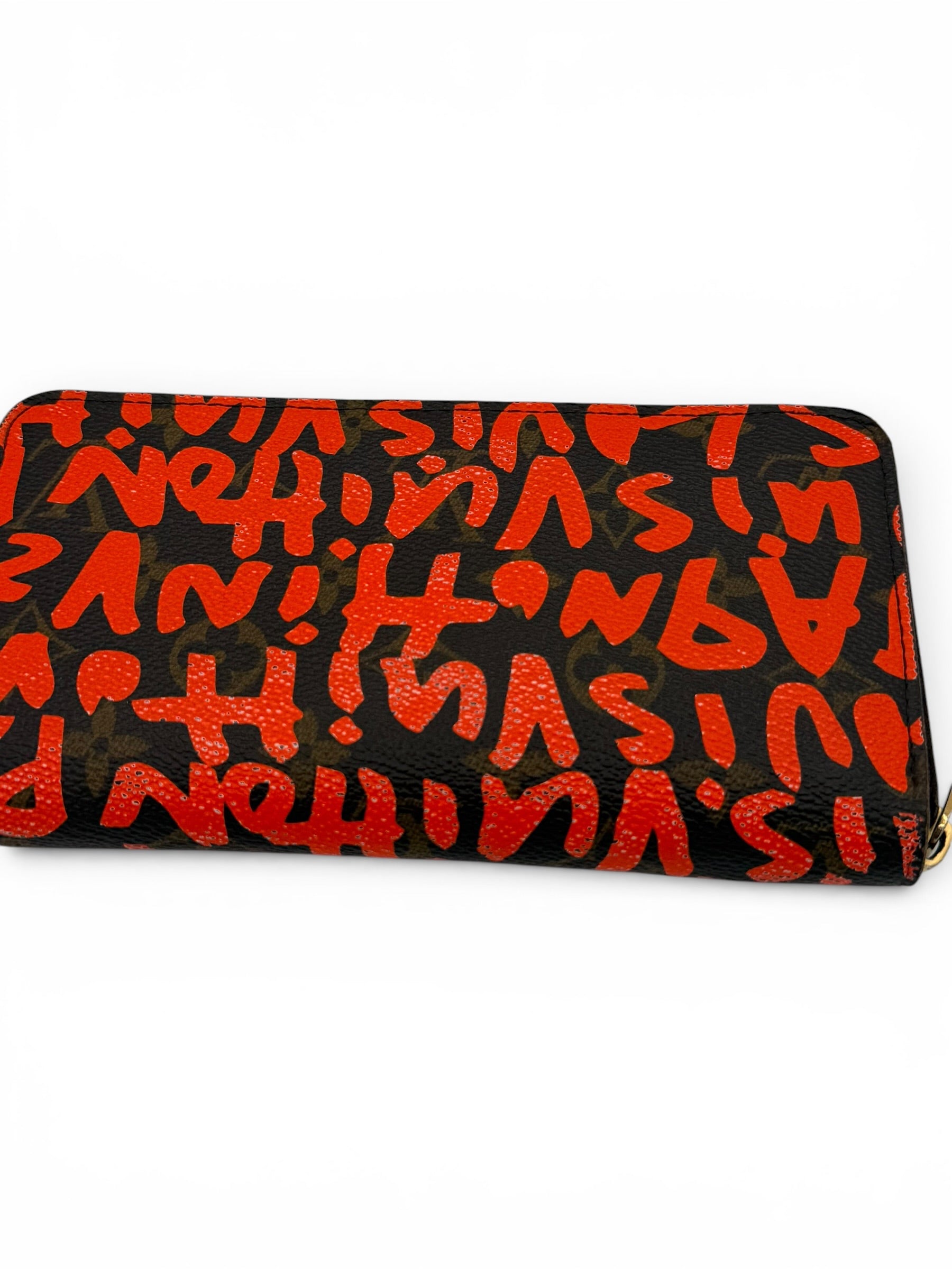 Louis Vuitton x Stephen Sprouse Graffiti Zippy Wallet Monogram Canvas 2009 Limited Edition