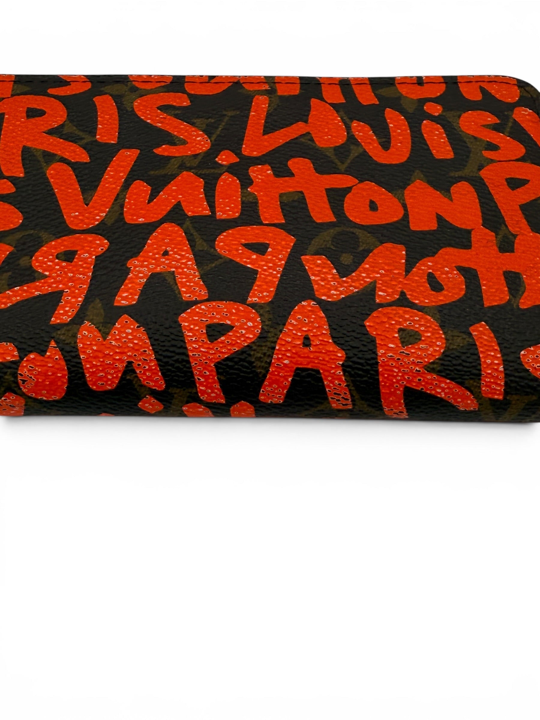 Louis Vuitton x Stephen Sprouse Graffiti Zippy Wallet Monogram Canvas 2009 Limited Edition