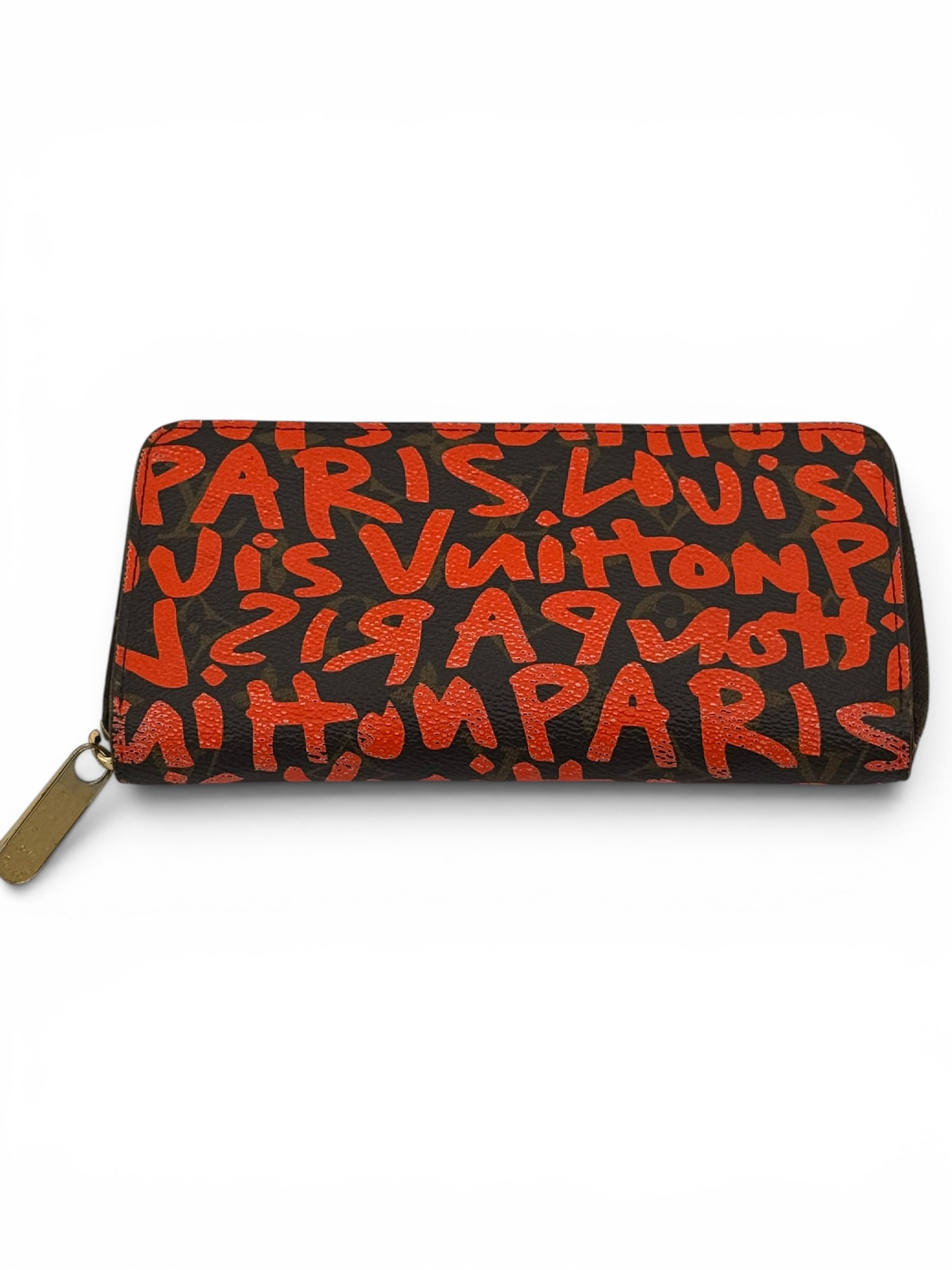 Louis Vuitton x Stephen Sprouse Graffiti Zippy Wallet Monogram Canvas 2009 Limited Edition