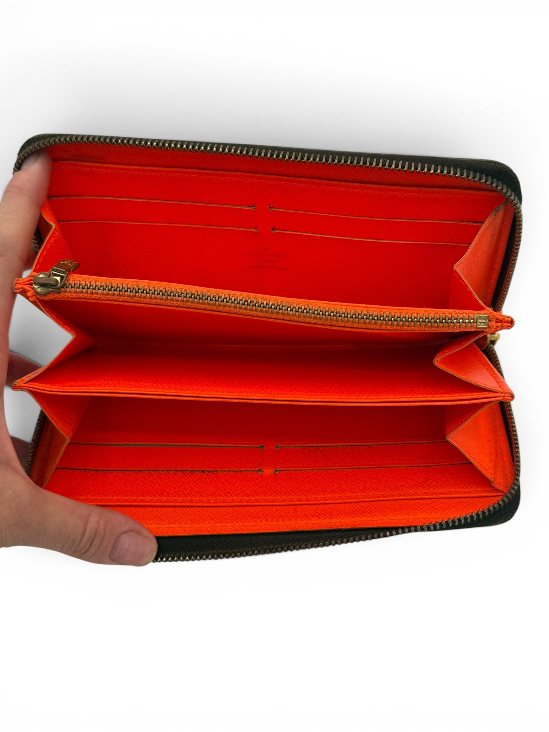 Louis Vuitton x Stephen Sprouse Graffiti Zippy Wallet Monogram Canvas 2009 Limited Edition