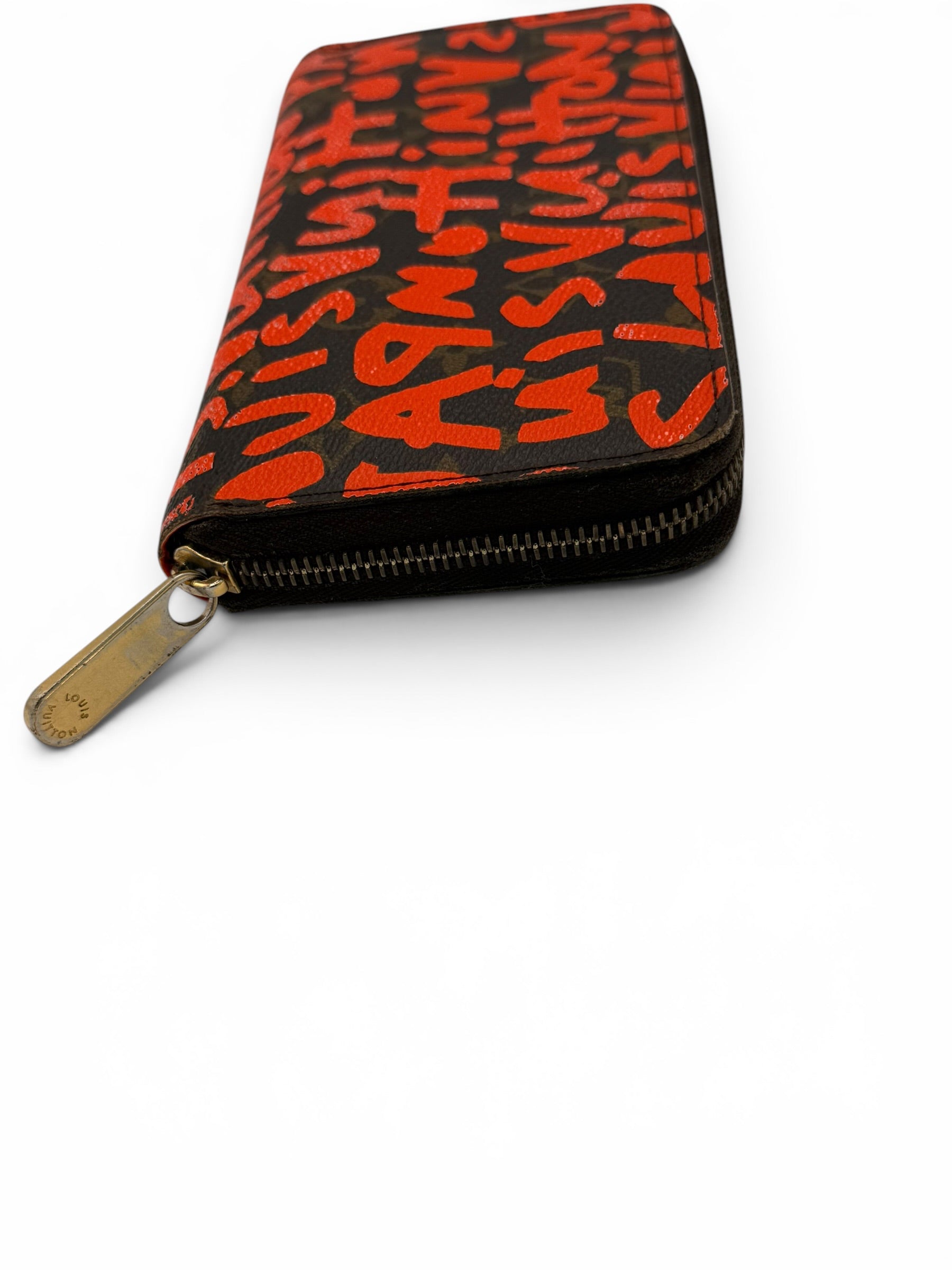 Louis Vuitton x Stephen Sprouse Graffiti Zippy Wallet Monogram Canvas 2009 Limited Edition
