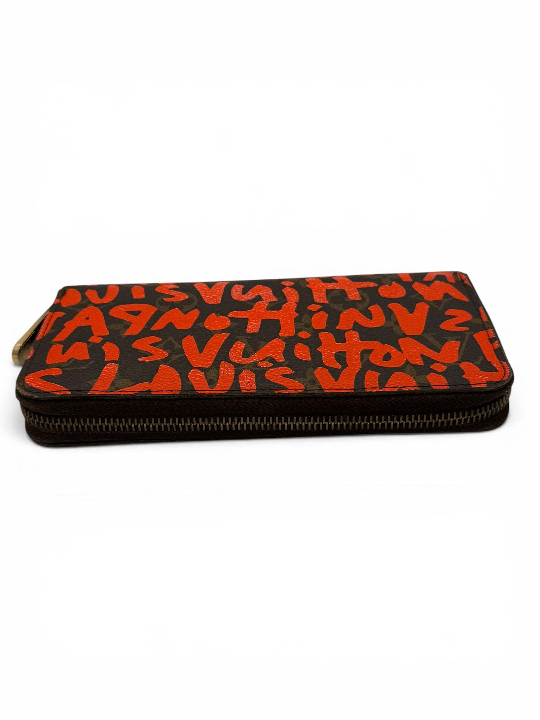 Louis Vuitton x Stephen Sprouse Graffiti Zippy Wallet Monogram Canvas 2009 Limited Edition