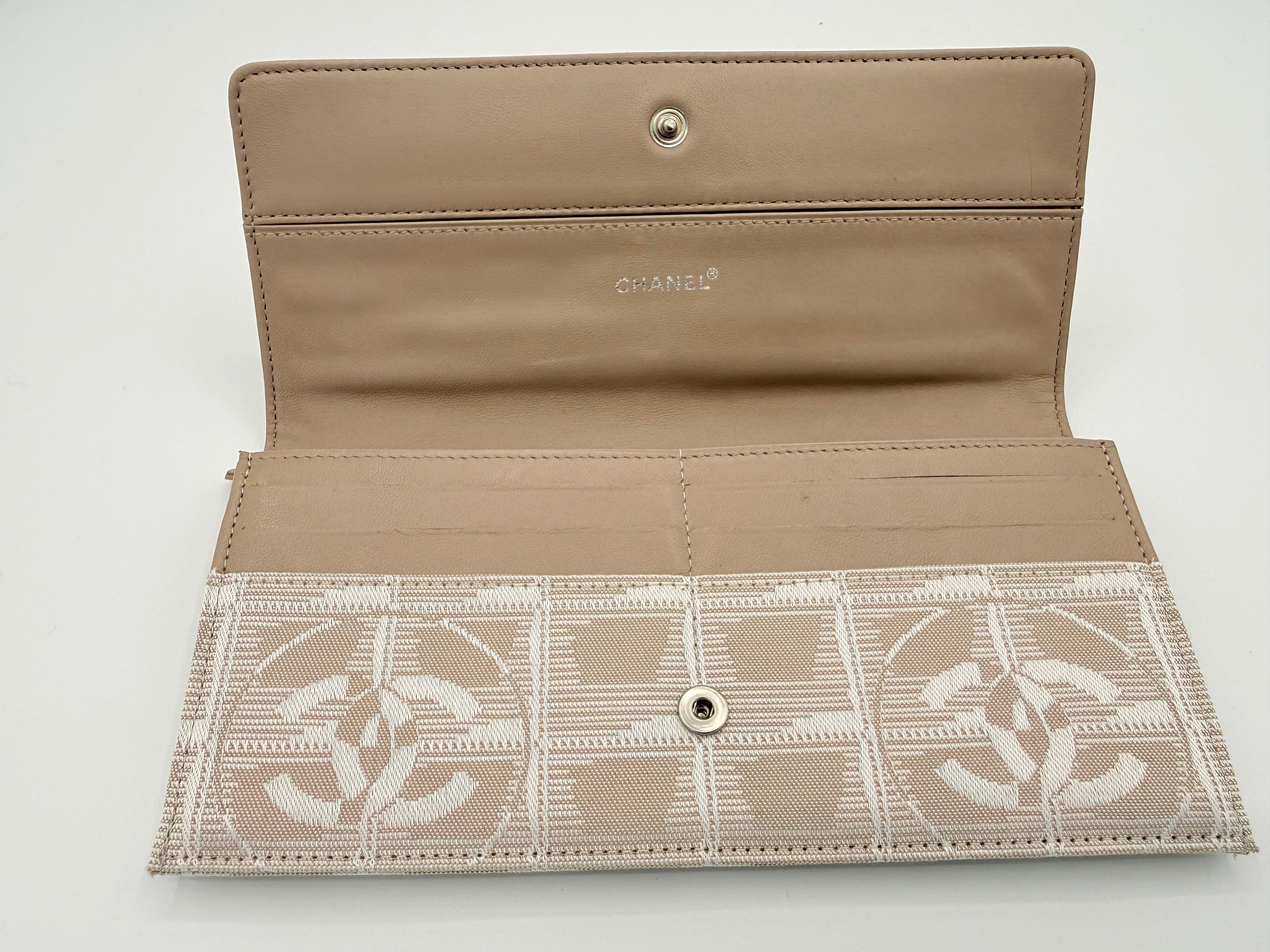 Chanel Nylon Travel Line Long Wallet
