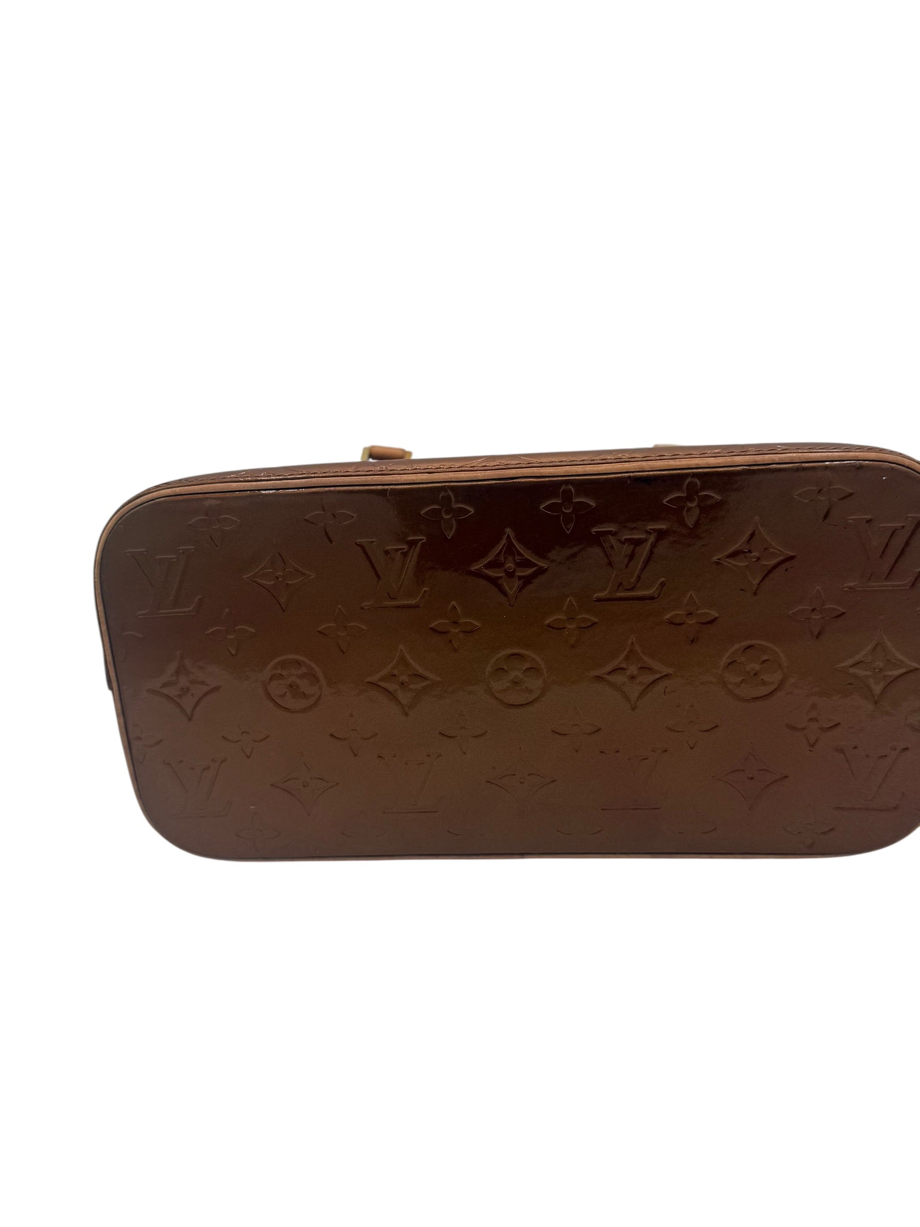 Louis Vuitton Monogram Vernis Houston Tote Bronze