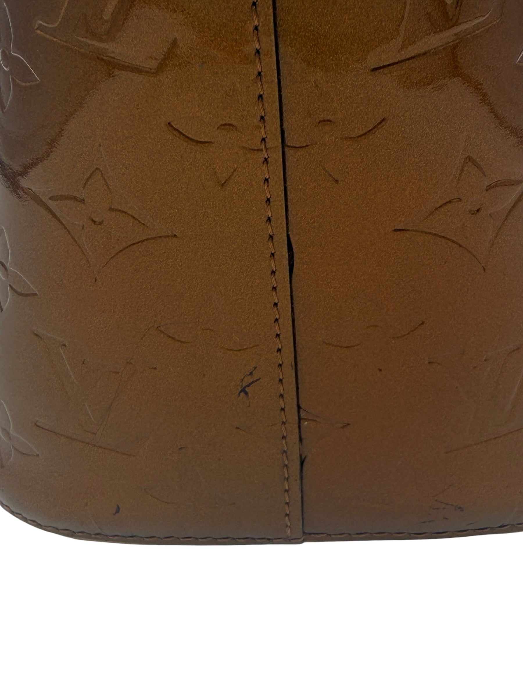 Louis Vuitton Monogram Vernis Houston Tote Bronze