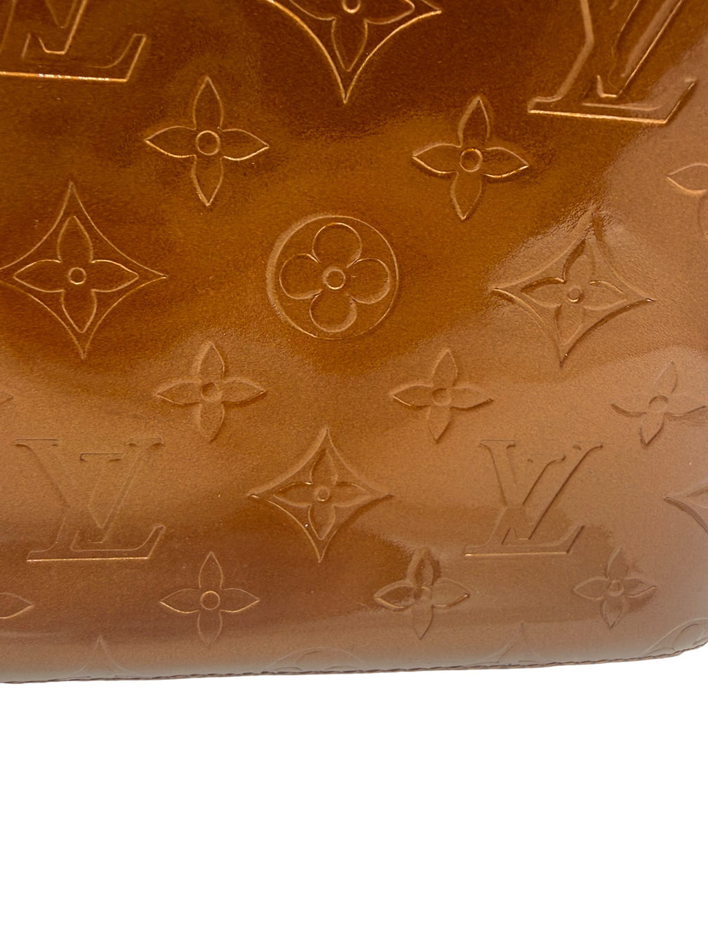Louis Vuitton Monogram Vernis Houston Tote Bronze