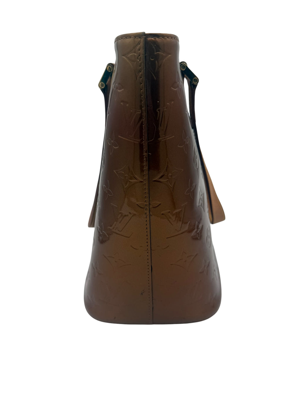 Louis Vuitton Monogram Vernis Houston Tote Bronze