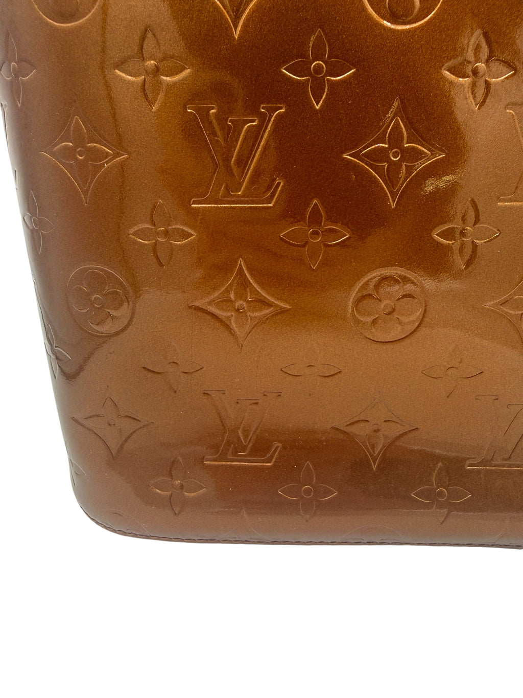 Louis Vuitton Monogram Vernis Houston Tote Bronze