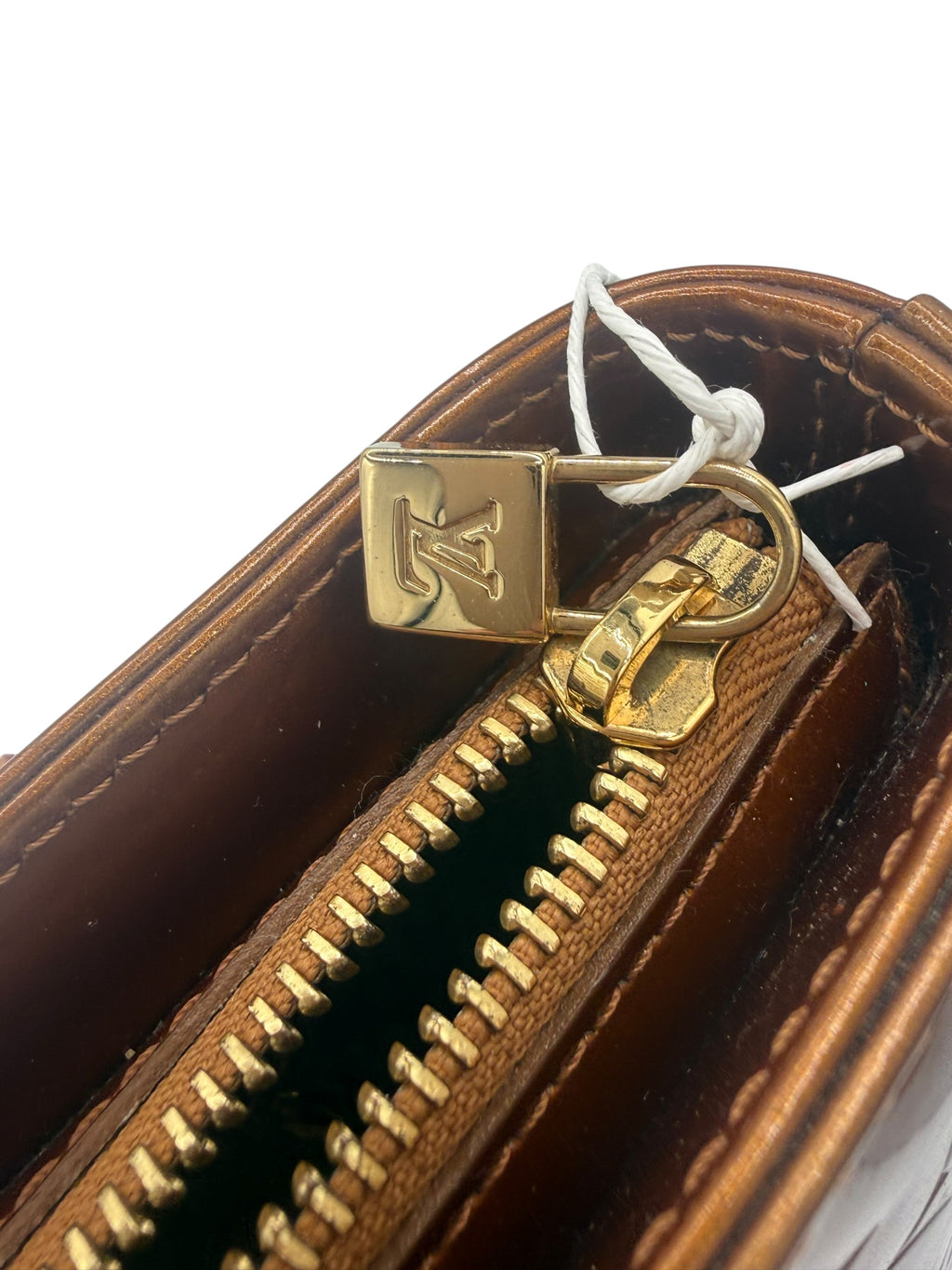 Louis Vuitton Monogram Vernis Houston Tote Bronze