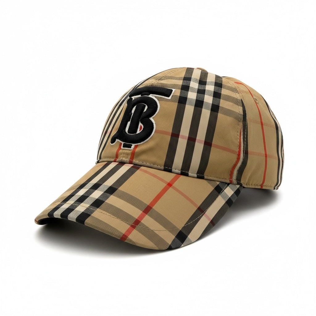Burberry Vintage Check TB Monogram Baseball Cap