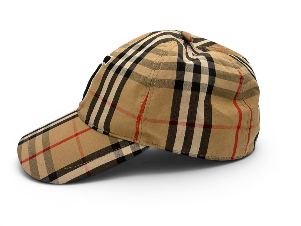 Burberry Vintage Check TB Monogram Baseball Cap