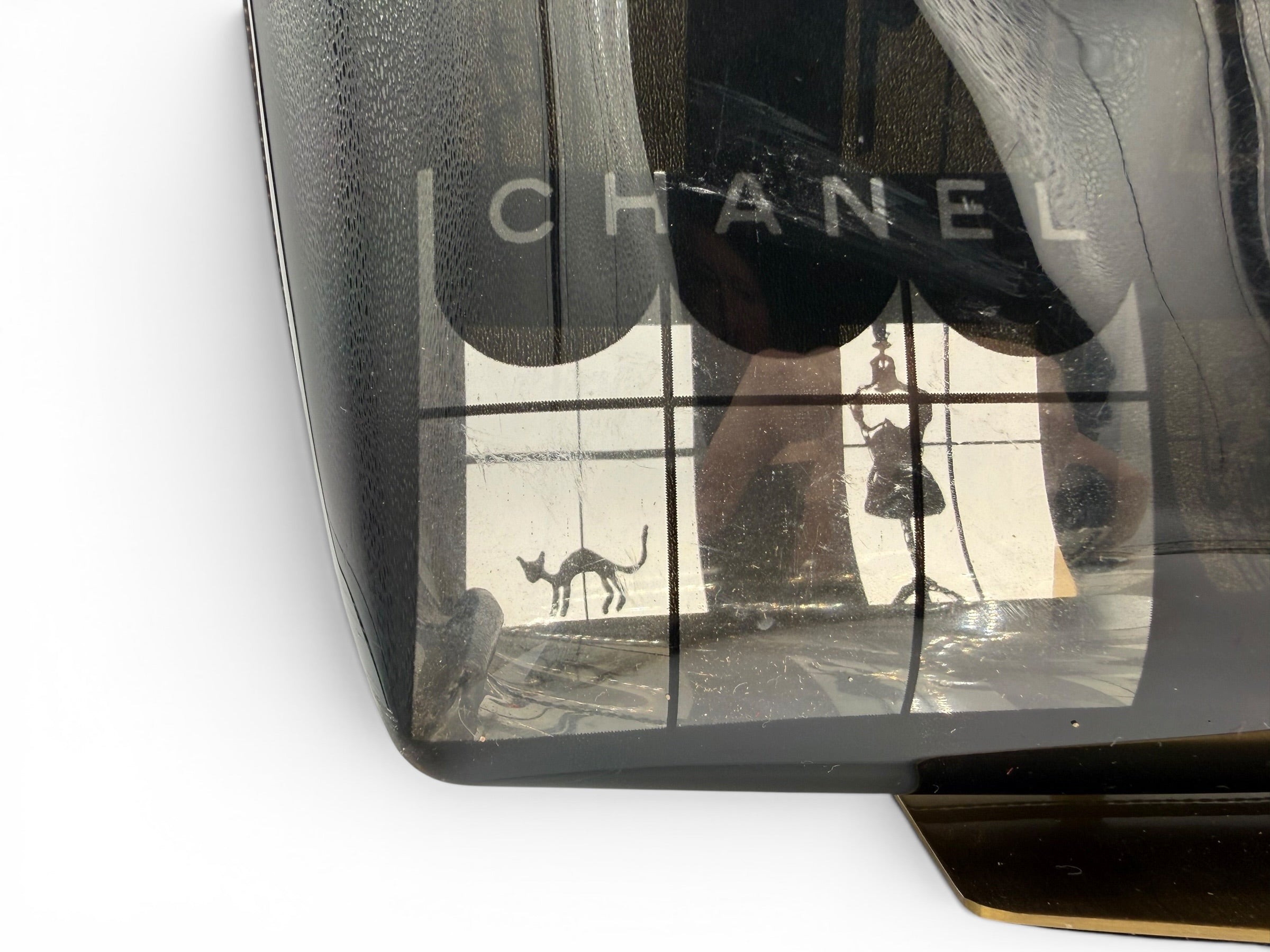 Chanel Window Vinyl Tote Bag  Series 8 2004–2005