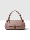 Bottega Veneta Nappa Intrecciato Napoli shoulder bag in a muted mauve-pink