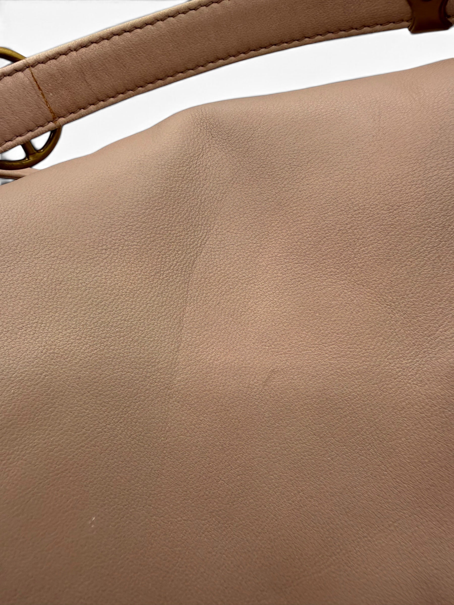 Bottega Veneta Nappa Intrecciato Napoli shoulder bag in a muted mauve-pink