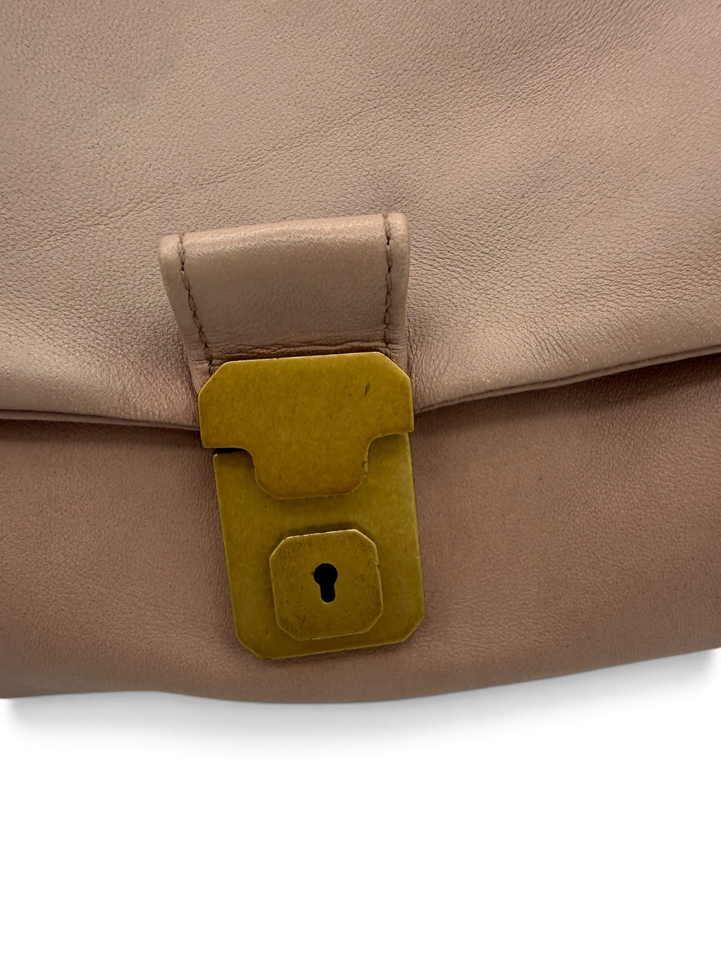 Bottega Veneta Nappa Intrecciato Napoli shoulder bag in a muted mauve-pink